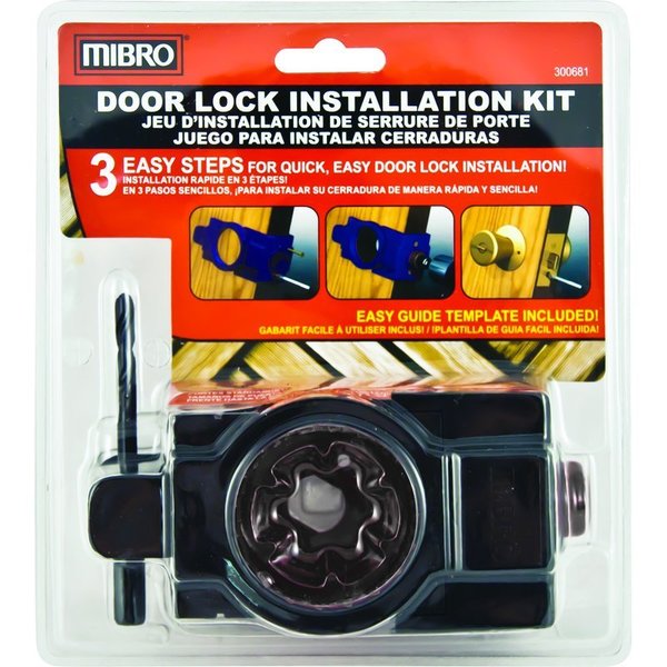 Vulcan Lock Installation Kit Wood 300681OR